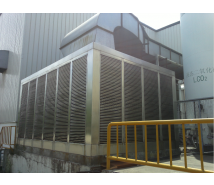 75Kw不銹鋼中央環(huán)?？照{(diào)安裝（超遠(yuǎn)距離送風(fēng)，崗位降溫神器）